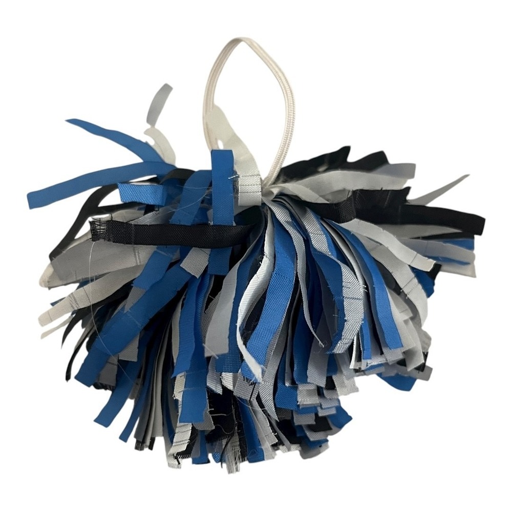 Cheerleader Pom Poms Build A‎ Bear BABW Blue White Black Accessory - Picture 5 of 5